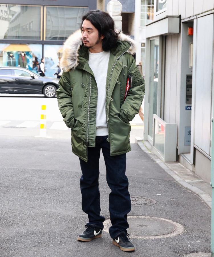 ライトオン(Right-on)のALPHA(アルファ)【WEB限定】Nー3Bジャケット ジャパンスペック/2WAY3
