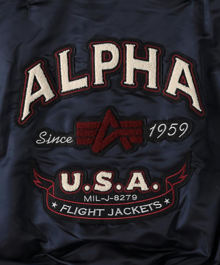 ライトオン(Right-on)のALPHA(アルファ)【WEB限定】MA-1ジャケット/リバーシブル15