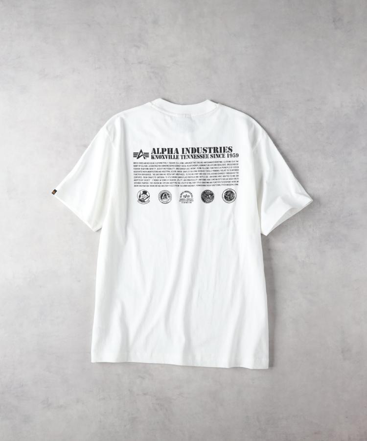 ライトオン(Right-on)のALPHA(アルファ)バックプリントＴシャツ2