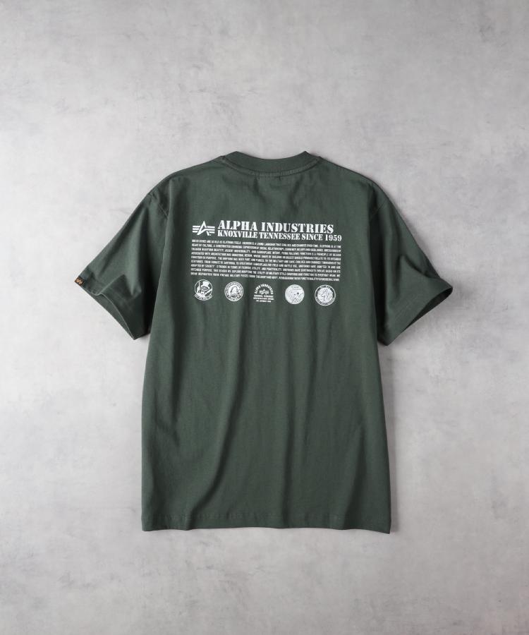 ライトオン(Right-on)のALPHA(アルファ)バックプリントＴシャツ6