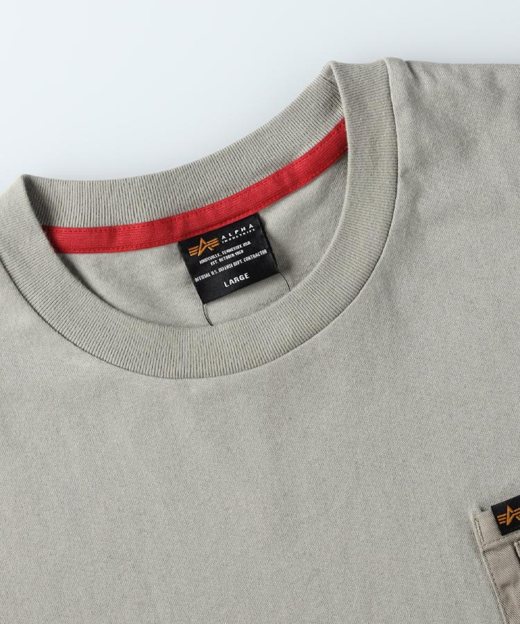 ライトオン(Right-on)のALPHA(アルファ)胸ポケTシャツ9