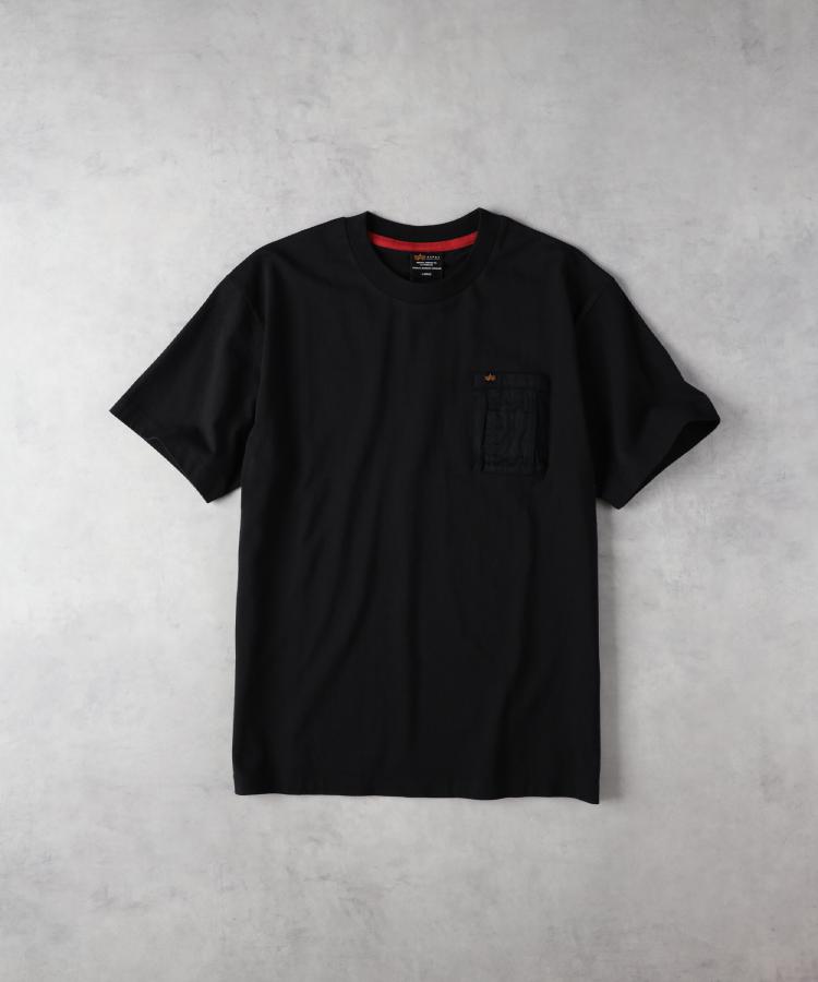 ライトオン(Right-on)のALPHA(アルファ)胸ポケットＴシャツ1