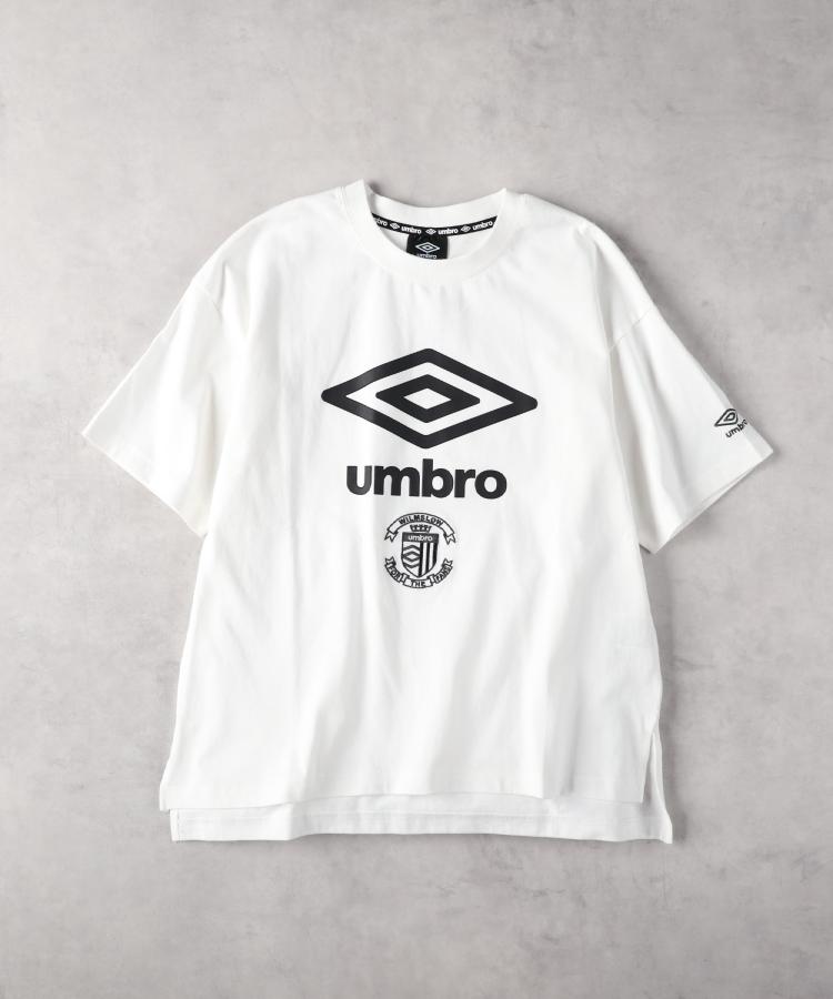 ライトオン(Right-on)のUMBRO(アンブロ)ロゴクルーネックTシャツ2