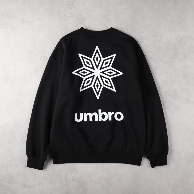 ライトオン(Right-on)のUMBRO(アンブロ)バックプリントクルースウェット スウェット・トレーナー