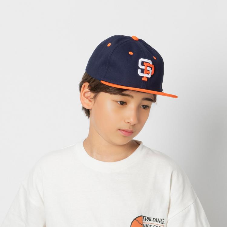 ライトオン(Right-on)のSPALDING(スポルディング)配色ストレートキャップ キャップ