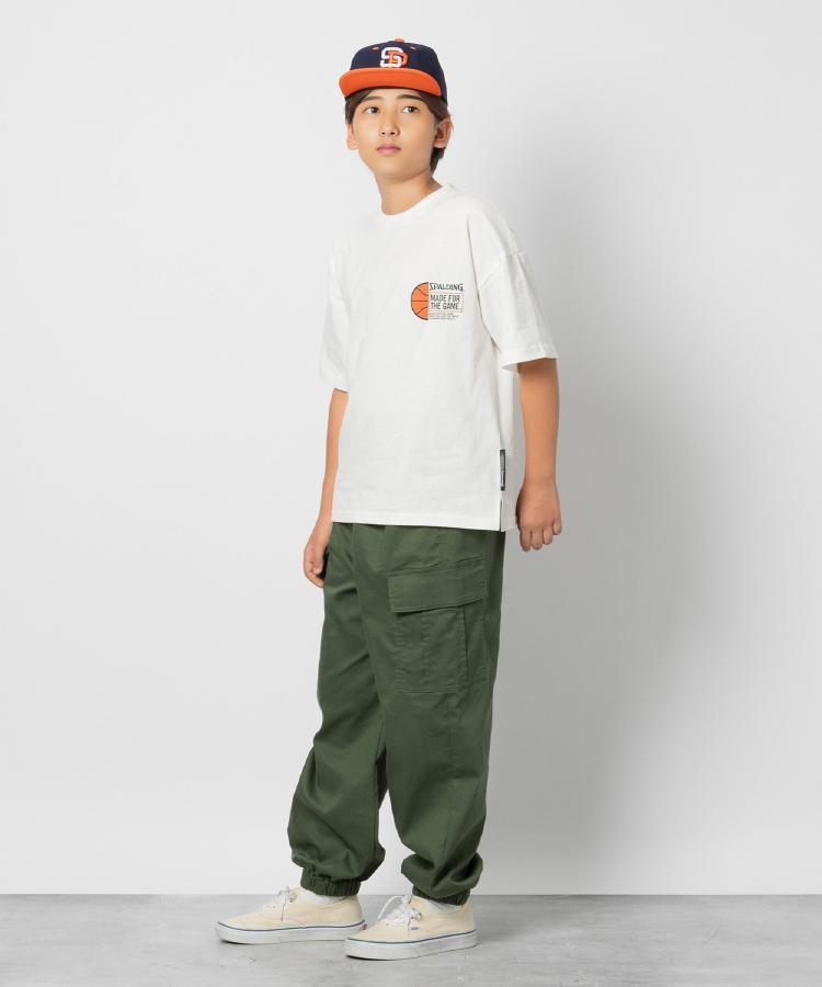 ライトオン(Right-on)のSPALDING(スポルディング)発泡プリント半袖Tシャツ2