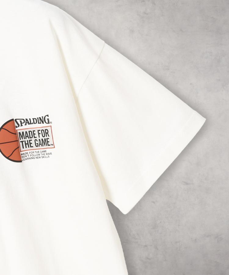 ライトオン(Right-on)のSPALDING(スポルディング)発泡プリント半袖Tシャツ9