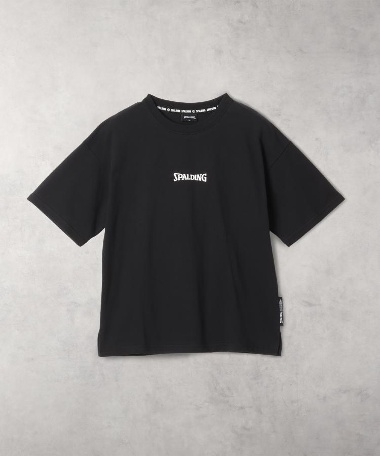 ライトオン(Right-on)のSPALDING(スポルディング)コートプリント半袖Tシャツ5
