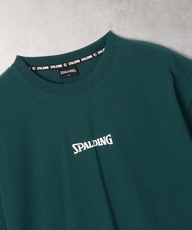 ライトオン(Right-on)のSPALDING(スポルディング)コートプリント半袖Tシャツ13