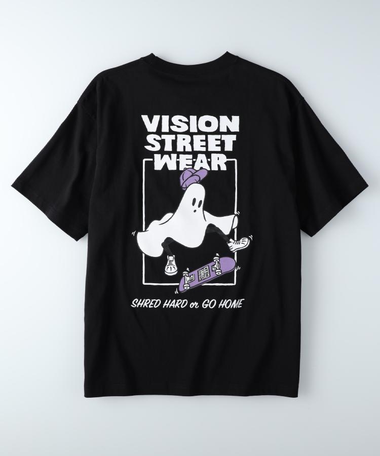 ライトオン(Right-on)のVISION STREET WEAR(ヴィジョンストリートウェア)ゴーストグロウプリントTシャツ1