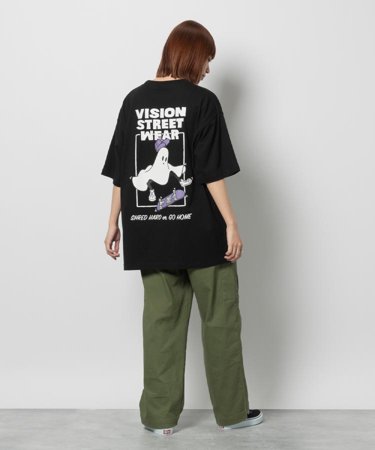 ライトオン(Right-on)のVISION STREET WEAR(ヴィジョンストリートウェア)ゴーストグロウプリントTシャツ3
