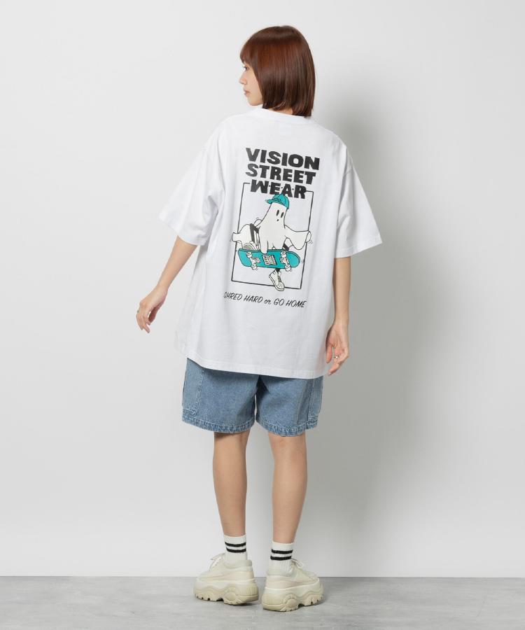 ライトオン(Right-on)のVISION STREET WEAR(ヴィジョンストリートウェア)ゴーストグロウプリントTシャツ10