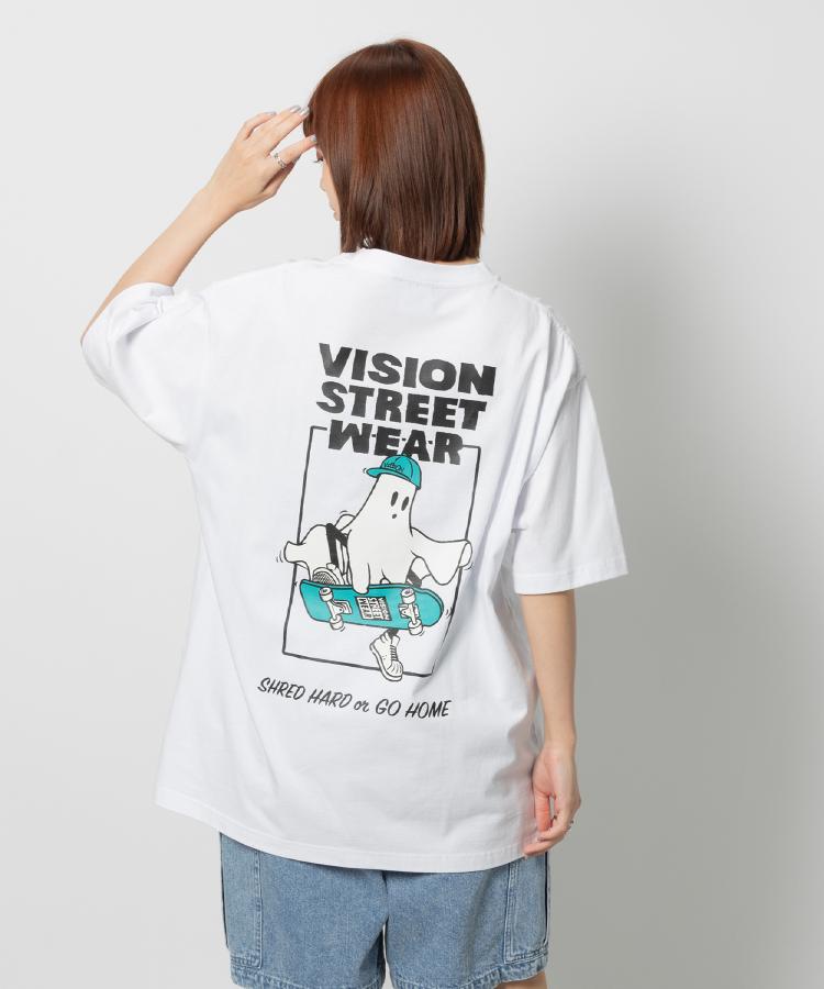 ライトオン(Right-on)のVISION STREET WEAR(ヴィジョンストリートウェア)ゴーストグロウプリントTシャツ12