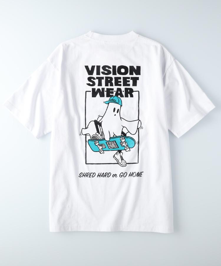 ライトオン(Right-on)のVISION STREET WEAR(ヴィジョンストリートウェア)ゴーストグロウプリントTシャツ15