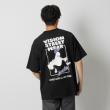 ライトオン(Right-on)のVISION STREET WEAR(ヴィジョンストリートウェア)ゴーストグロウプリントTシャツ ブラック(0099)