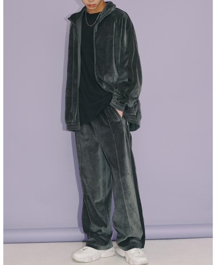 ライトオン(Right-on)のVISION STREET WEAR(ヴィジョンストリートウェア)ベロアトラックパンツ4