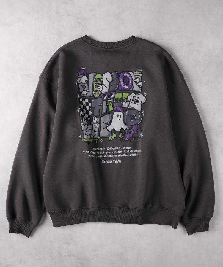 ライトオン(Right-on)のVISION STREET WEAR(ヴィジョンストリートウェア)バックプリントスウェット3