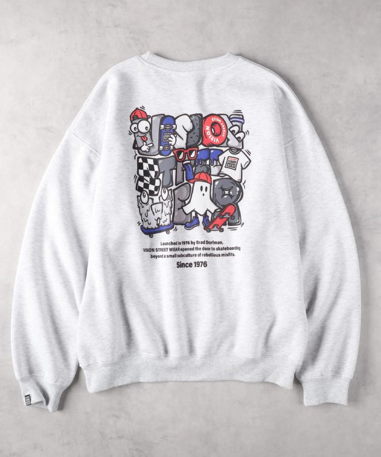 ライトオン(Right-on)のVISION STREET WEAR(ヴィジョンストリートウェア)バックプリントスウェット12