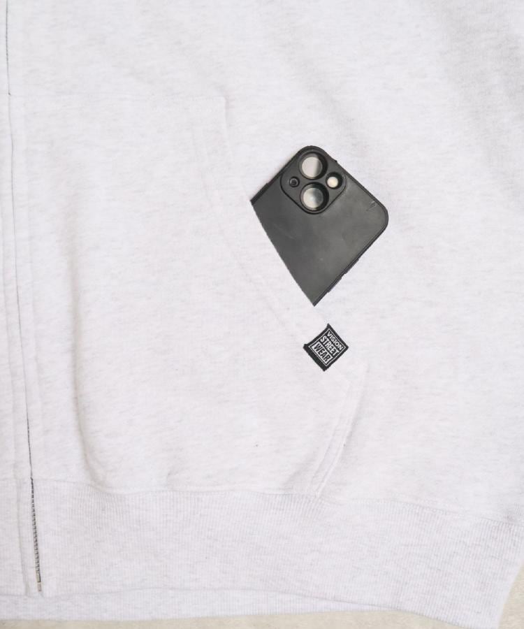 ライトオン(Right-on)のVISION STREET WEAR(ヴィジョンストリートウェア)【WEB限定】ハートロゴジップパーカー7