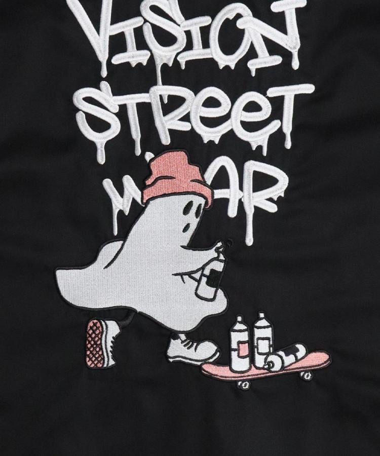 ライトオン(Right-on)のVISION STREET WEAR(ヴィジョンストリートウェア)【WEB限定】ゴースト刺繍シャツ3