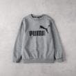 ライトオン(Right-on)のPUMA(プーマ)ビッグロゴクルースウェット グレー(0095)