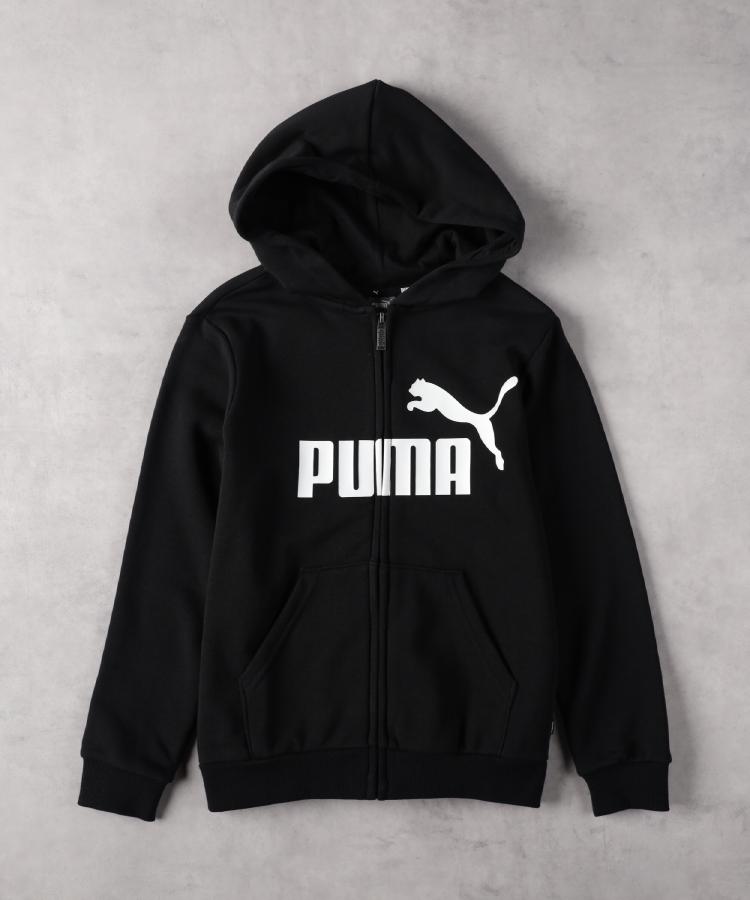 ライトオン(Right-on)のPUMA(プーマ)ビッグロゴジップパーカー ブラック(0099)