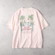 ライトオン(Right-on)のKATIN(ケイティン)サーフプリントTシャツ ピンク(0043)