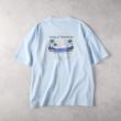 ライトオン(Right-on)のKATIN(ケイティン)サーフプリントTシャツ ブルー(0015)