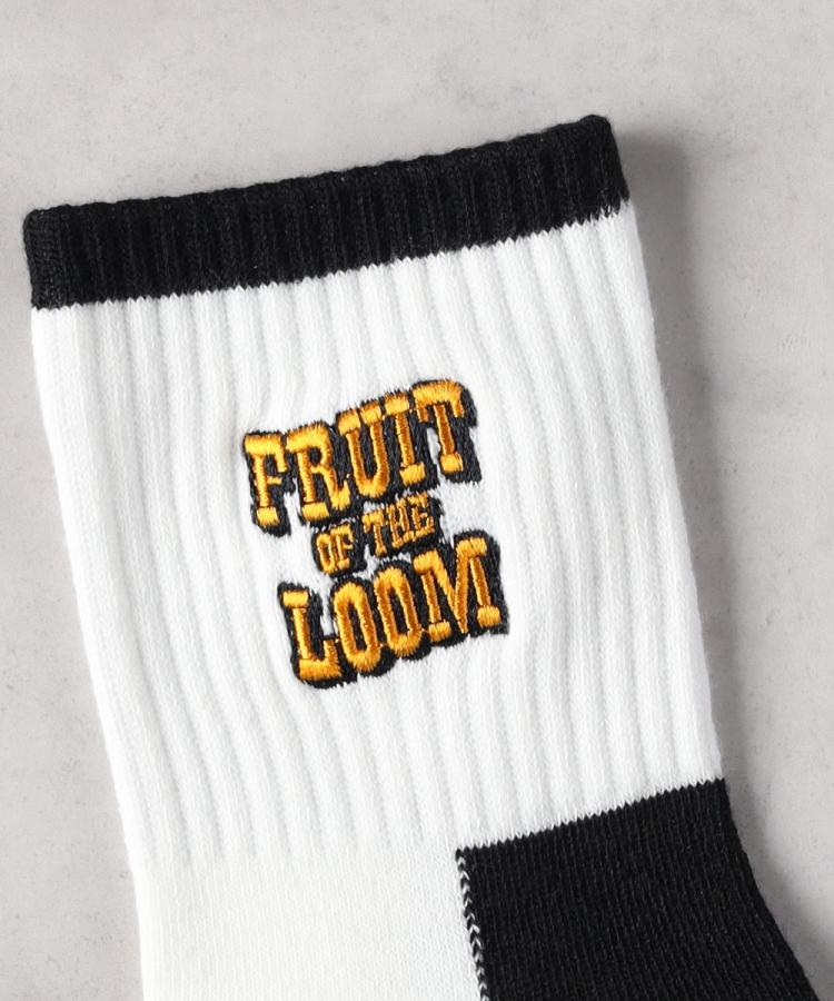 ライトオン(Right-on)のFRUIT OF THE LOOM(フルーツオブザルーム)【3足セット】ロゴソックス2