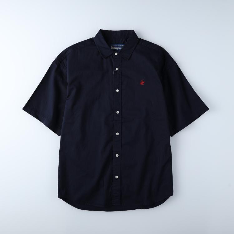 ライトオン(Right-on)のBEVERLY HILLS POLO CLUB(ビバリーヒルズポロクラブ)ビーチツイル半袖シャツ カジュアルシャツ