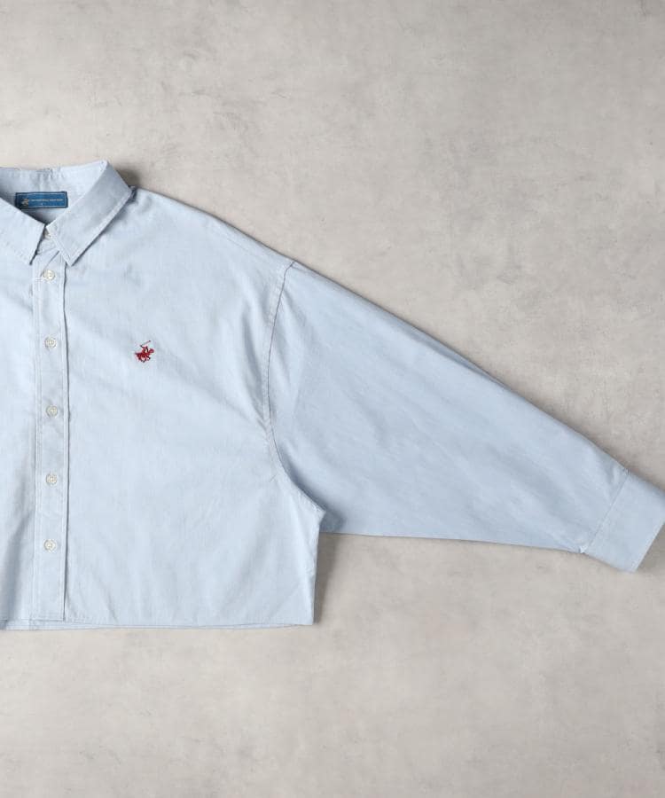 ライトオン(Right-on)のBEVERLY HILLS POLO CLUB(ビバリーヒルズポロクラブ)【限定展開】クロップド丈シャツ10