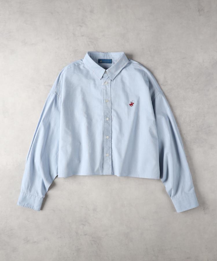 ライトオン(Right-on)のBEVERLY HILLS POLO CLUB(ビバリーヒルズポロクラブ)【限定展開】クロップド丈シャツ11
