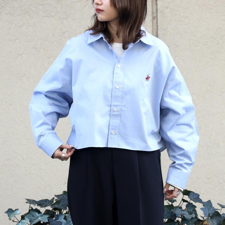 ライトオン(Right-on)のBEVERLY HILLS POLO CLUB(ビバリーヒルズポロクラブ)ワンポイントショートシャツ シャツ・ブラウス