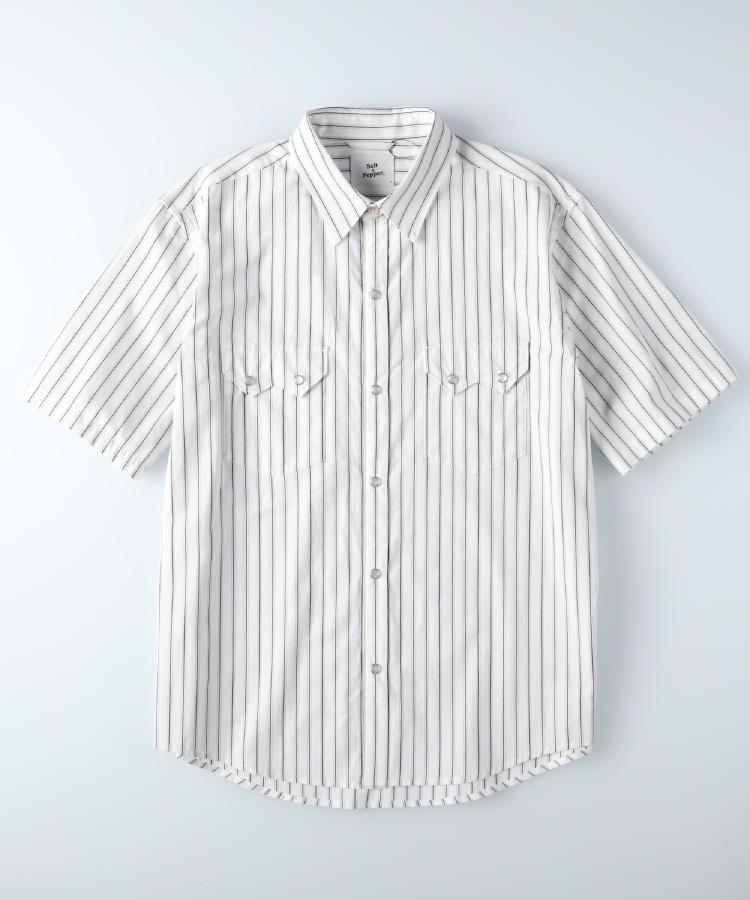 ライトオン(Right-on)のSalt&Pepper(ソルトアンドペッパー)ウェスタンブロードシャツ5