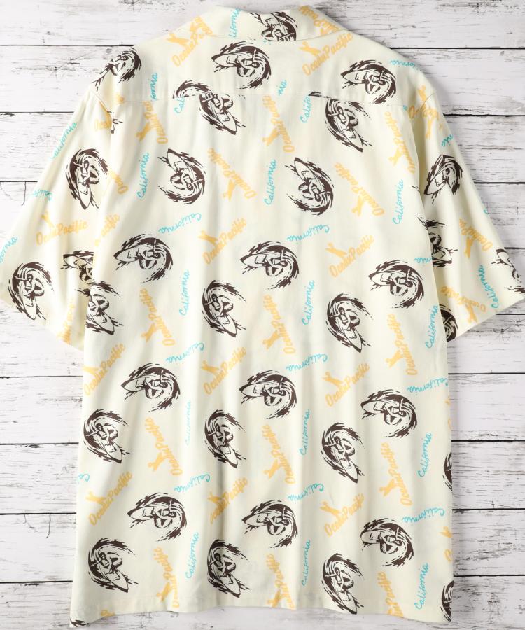 ライトオン(Right-on)のOCEAN PACIFIC(オーシャンパシフィック)総柄プリントシャツ14