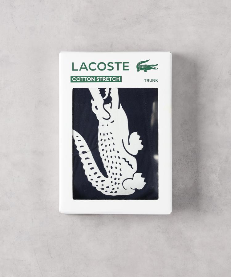 ライトオン(Right-on)のLACOSTE(ラコステ)ビッグワニ柄ボクサーパンツ ネイビー(0019)