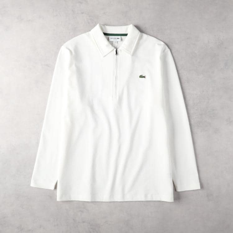 ライトオン(Right-on)のLACOSTE(ラコステ)ハーフジップカットソー スウェット・トレーナー
