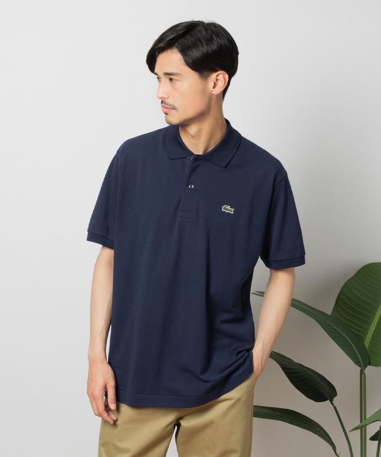 ライトオン(Right-on)のLACOSTE(ラコステ)カノコポロシャツ ネイビー(0019)