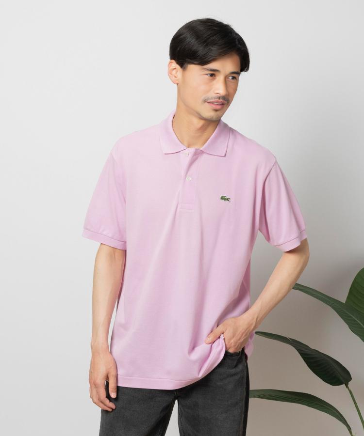 ライトオン(Right-on)のLACOSTE(ラコステ)カノコポロシャツ ピンク(0043)