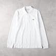 ライトオン(Right-on)のLACOSTE(ラコステ)長袖ポロシャツ ホワイト(0090)