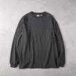 ライトオン(Right-on)のGOOD WEAR(グッドウェアー)【WEB限定】ロングＴシャツ ダークグレー(0097)