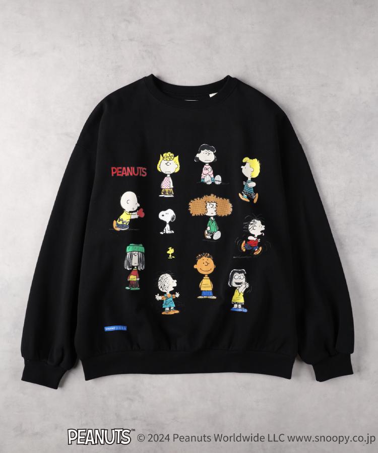 ライトオン(Right-on)のPEANUTS(ピーナッツ)【WEB限定】スヌーピーキャラスウェット1