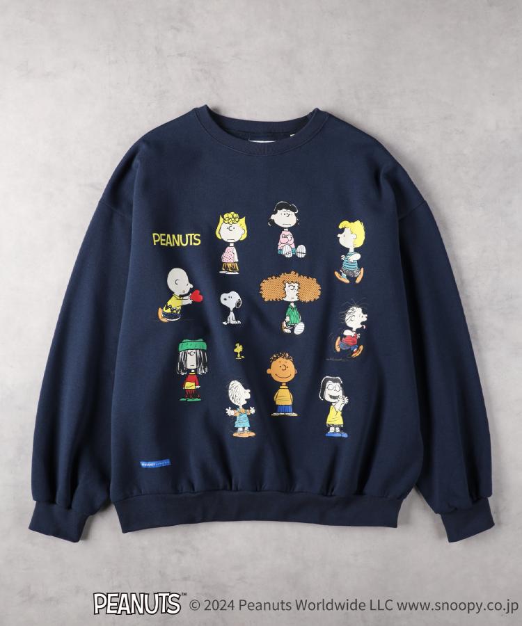 ライトオン(Right-on)のPEANUTS(ピーナッツ)【WEB限定】スヌーピーキャラスウェット11