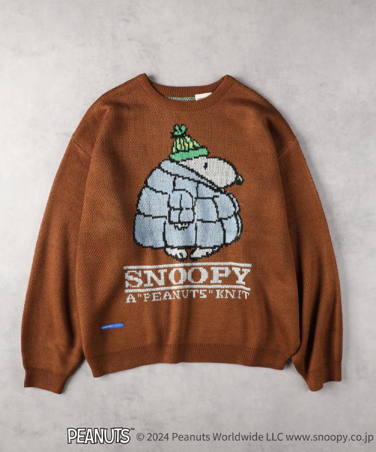 ライトオン(Right-on)のPEANUTS(ピーナッツ)【WEB限定】スヌーピーニット10