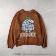 ライトオン(Right-on)のPEANUTS(ピーナッツ)【WEB限定】スヌーピーニット ブラウン(0025)