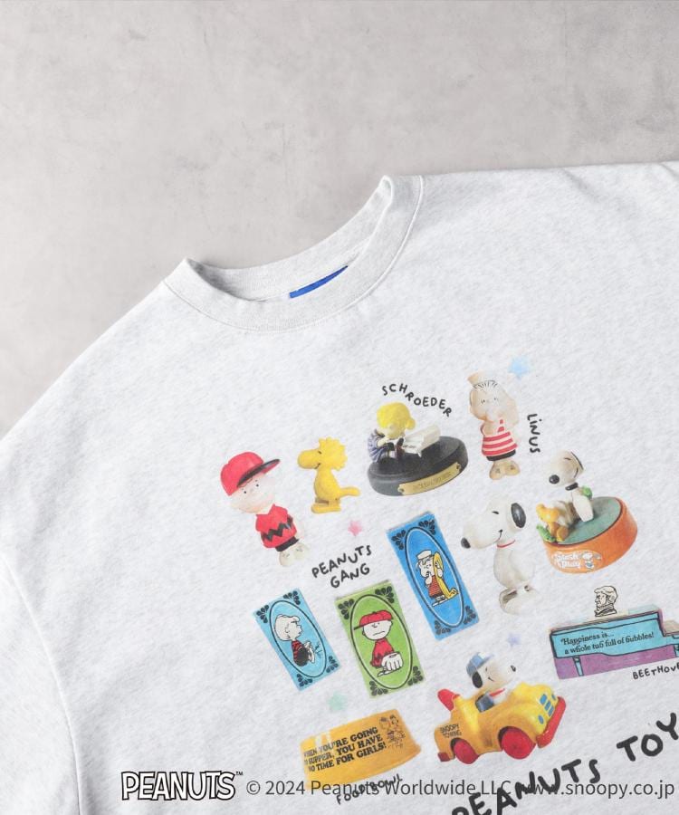 ライトオン(Right-on)のPEANUTS(ピーナッツ)「ＰＥＡＮＵＴＳ」トイプリントスウェット6