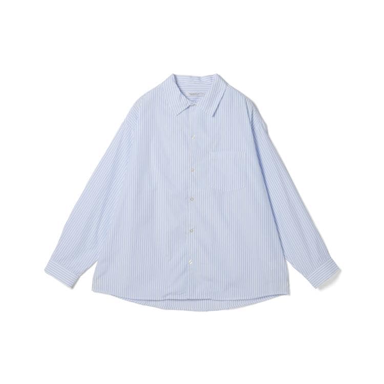 ライトオン(Right-on)のOther(ソノタ)ストライプオーバーシャツ カジュアルシャツ
