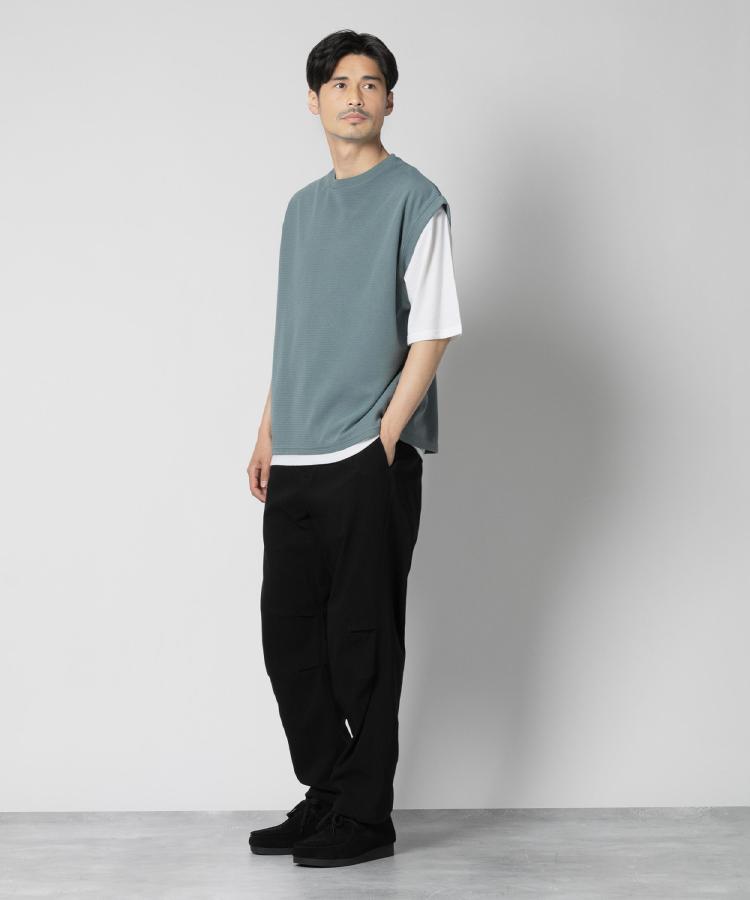 ライトオン(Right-on)のOther(ソノタ)ベスト5分袖レイヤードTシャツ7