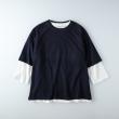 ライトオン(Right-on)のOther(ソノタ)ラグラン7分袖レイヤードTシャツ20