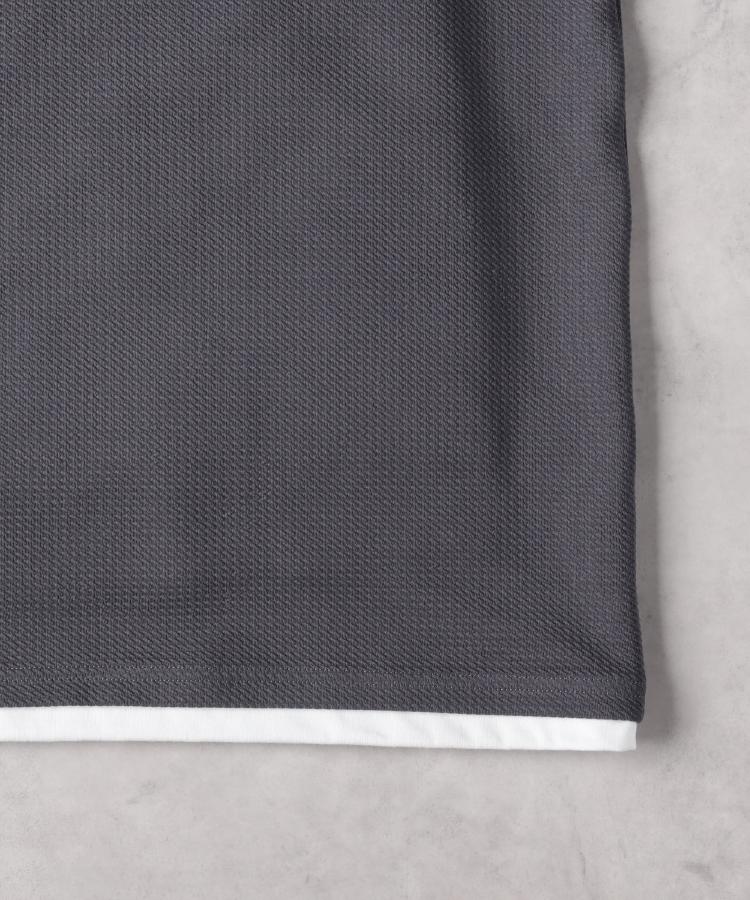 ライトオン(Right-on)のOther(ソノタ)ワッフルジャガードフェイクレイヤード長袖Ｔシャツ14